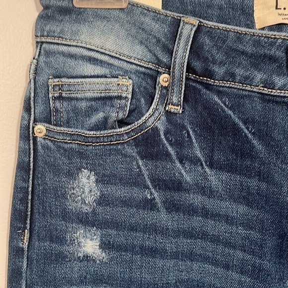 L.t.j. LETTER TO JULIET Siena Scoop Undone Hem Skinny Jeans - Picture 8 of 12